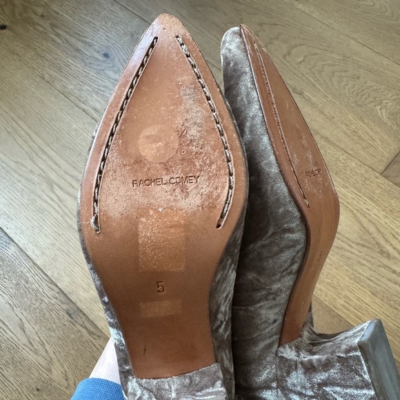 Rachel Comey Zaha Boot - Stretch Velvet - Oyster Size 5 - EUC - Picture 9 of 11